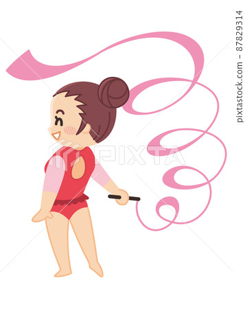 Female rhythmic gymnast club activities 87829314