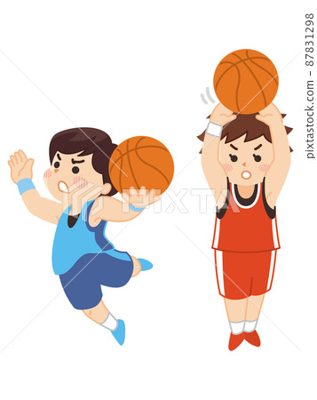 Basketball player sports club activities - Stock Illustration [87831298 ...