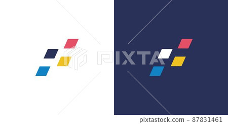 Modern and attractive letter F initials logo design 5 Modern and attractive letter F initials logo design 5 87831461