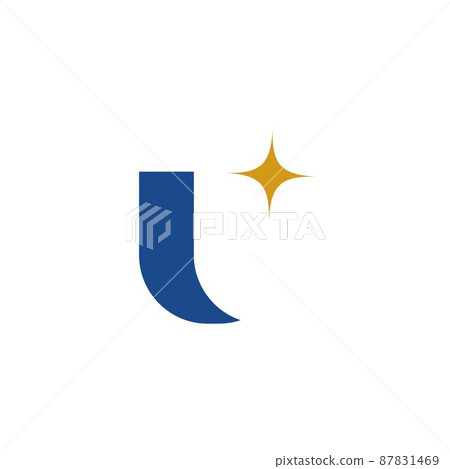 initials logo letter U elegant and professional 87831469