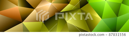 Polygonal rainbow mosaic background. Abstract low poly vector illustration. Triangular pattern in halftone style. Template geometric business design with triangle for poster, banner, card, flyer Polygonal rainbow mosaic background. Abstract low poly vector illustration. Triangular pattern in halftone style. Template geometric business design with triangle for poster, banner, card, flyer 87831556