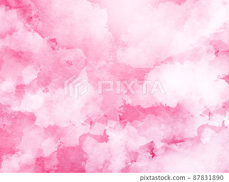 Background material of Japanese paper with abstract pink pattern 87831890