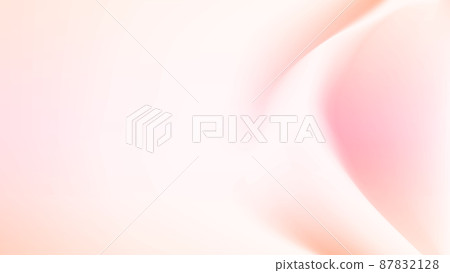 像布一樣的波浪，鮭魚粉色的光影，背景圖像 87832128