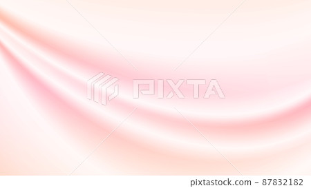 Drape like waves of cloth, light and shadow of salmon pink, background image 87832182