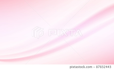 Cloth wave-like drapes, gentle pink lights and shadows, background images 87832443