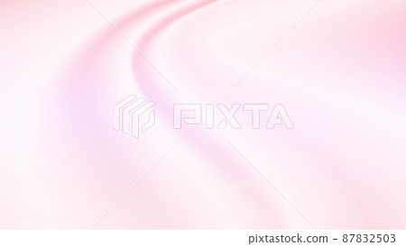 Cloth wave-like drapes, gentle pink lights and shadows, background images 87832503