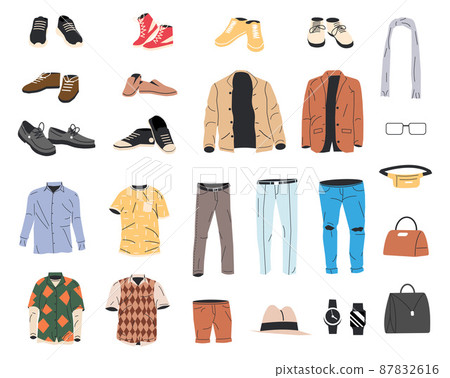 Collection of Man Wardrobe. 87832616
