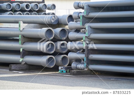 Cast iron pipe to be buried in waterworks 87833225