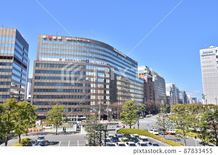 JR Hakata Ekimae Hakata Exit, conventional line side, Taihaku-dori, the entrance to Fukuoka City JR Hakata Ekimae Hakata Exit, conventional line side, Taihaku-dori, the entrance to Fukuoka City 87833455