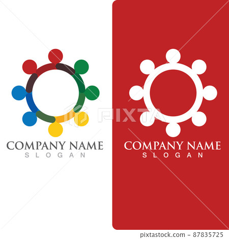 Community, network and social icon Community, network and social icon 87835725