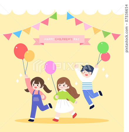 兒童節快樂購物活動模板03 87836654