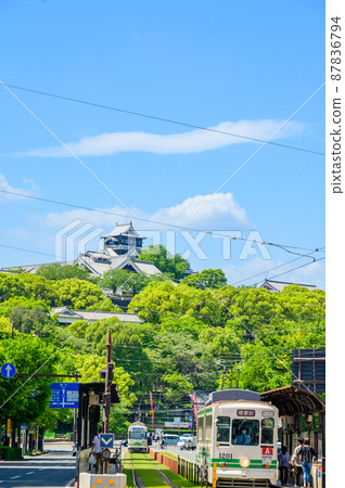 Kumamoto Castle "Downtown Kumamoto / Suidocho / Densha Dori" (fresh green / spring / early summer) Taken in 2021 Kumamoto Kumamoto Castle "Downtown Kumamoto / Suidocho / Densha Dori" (fresh green / spring / early summer) Taken in 2021 Kumamoto 87836794