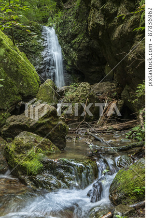 "Ayahiro Falls" on Mt. Mitake [Ome City, Tokyo] 87836962