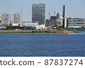 View from Harumi Passenger Ship Terminal / Ariake area 87837274