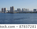 View from Harumi Passenger Ship Terminal / Odaiba 87837281
