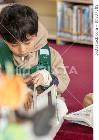 兒童學校閱讀教育生活方式 87837585