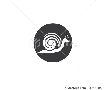 Snail vector icon 87837855