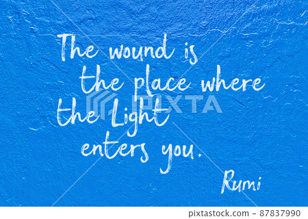 light enters blue Rumi 87837990
