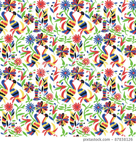 pattern, seamless, mexican 87838126