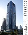 Buildings in Shiodome's business district 87838207