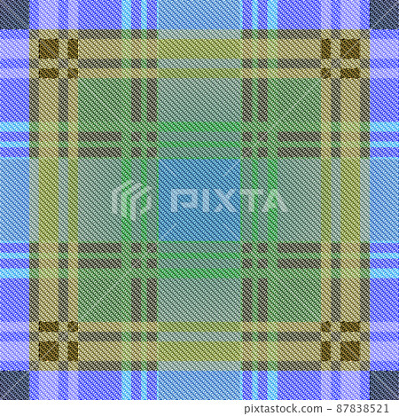 Seamless checkered pattern imitating the texture of the fabric. 87838521