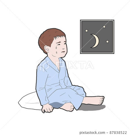 Nocturia Symptoms Description Medical Illustration 87838522