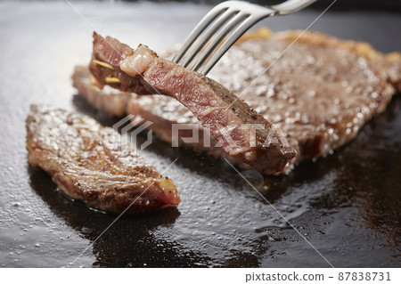 Teppanyaki rib roast steak 87838731