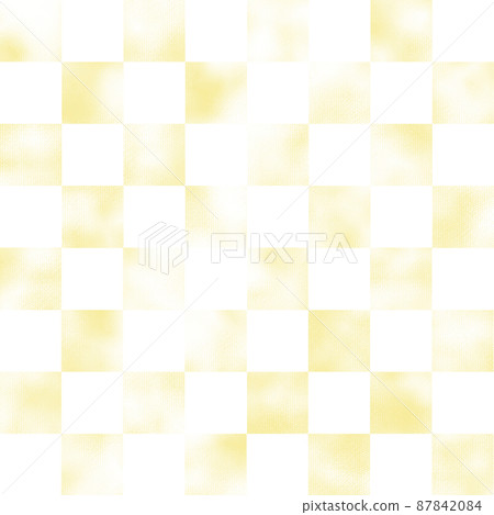 Tile pattern Golden yellow square pattern / background material Tile pattern Golden yellow square pattern / background material 87842084