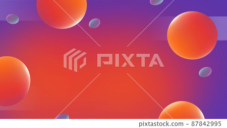 Cosmic spheres. Abstract future background. Copy space. Cosmic spheres. Abstract future background. Copy space. 87842995