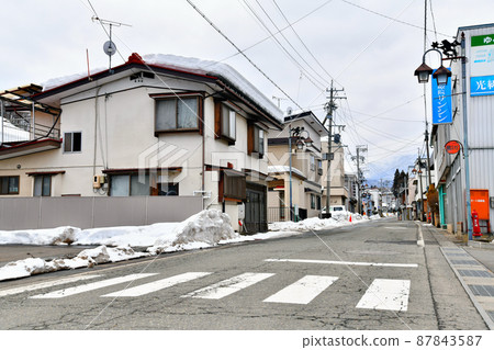 Mure Station / Sakaemachi Shopping Street (Iizuna Town, Nagano Prefecture) [2022.3] 87843587