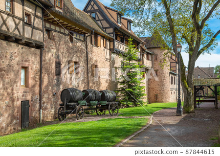 Medieval wall of Riquewihr 87844615
