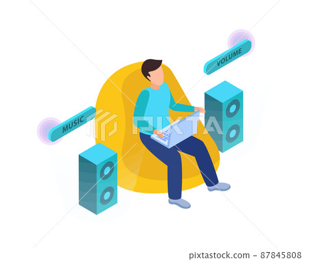 Surround Sound AR Composition 87845808