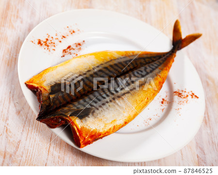 Marinated mackerel with smoked paprika Marinated mackerel with smoked paprika 87846525
