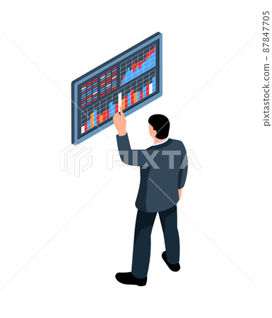 Stocks Market Check Composition 87847705