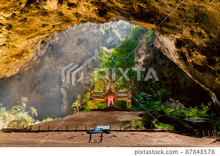 Phraya Nakhon Cave Khao Sam Roi Yot near Hua Hin Prachuab Khiri Khan Province Thailand. 87848578