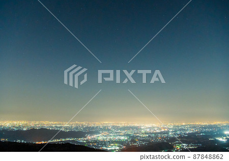 Toyasan night view Toyasan night view 87848862