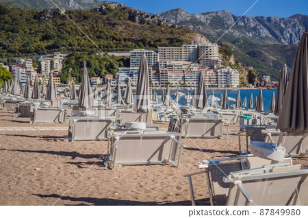 The beaches of Montenegro are ready for the tourist season The beaches of Montenegro are ready for the tourist season 87849980