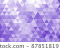 abstract very peri triangle background, vector pattern 87851819