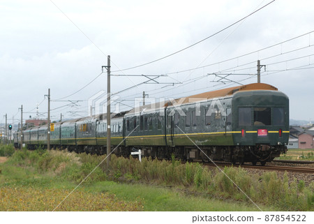 Hokuriku Main Line Nonoichi-Matto JR West EF81 + 24 series (Miyahara) Twilight Express 87854522