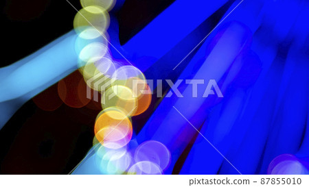 background blurred abstraction of colored lanterns and decorations. background blurred abstraction of colored lanterns and decorations. 87855010