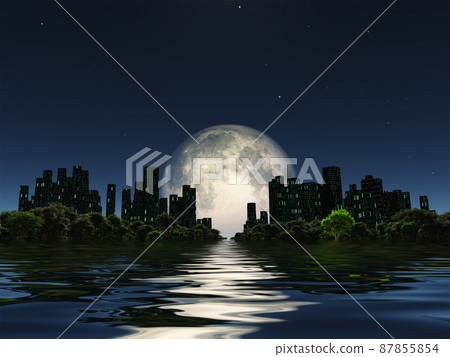 Future city 87855854