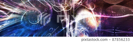 Planets in space. Time and matter. Gravity 87856233