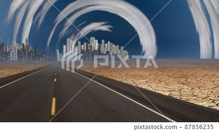 Road to the city Road to the city 87856235