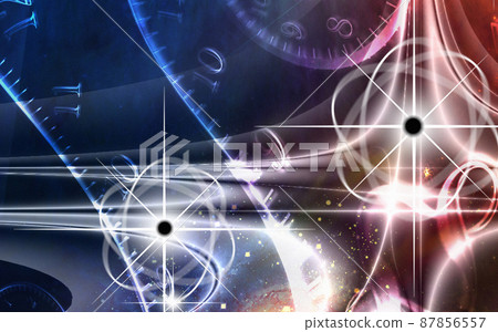 Retro Space Illustration 87856557