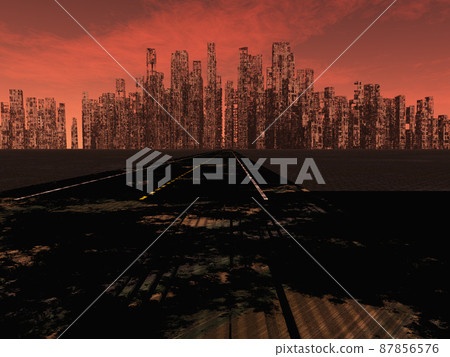 Road to dead city Road to dead city 87856576