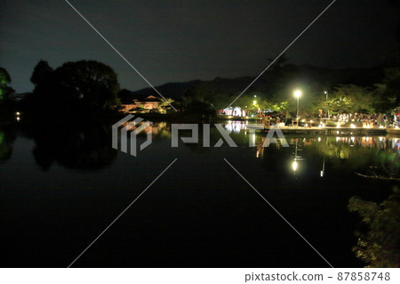 京都大覺寺月見晚 2020 年 10 月 3 日 87858748