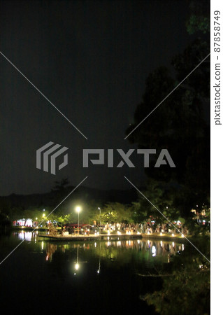 京都大覺寺月見晚 2020 年 10 月 3 日 京都大覺寺月見晚 2020 年 10 月 3 日 87858749