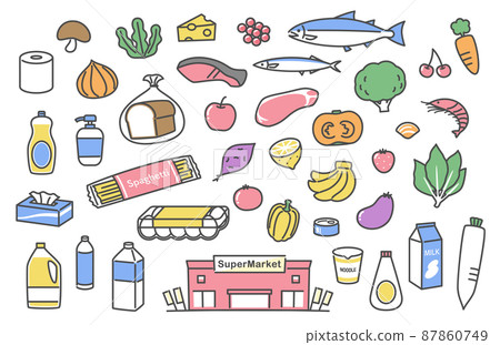 超市、食材、日用品 87860749