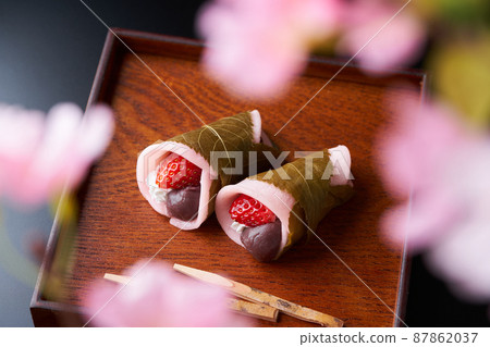 草莓櫻花麻糬 87862037