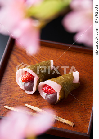 草莓櫻花麻糬 87862038